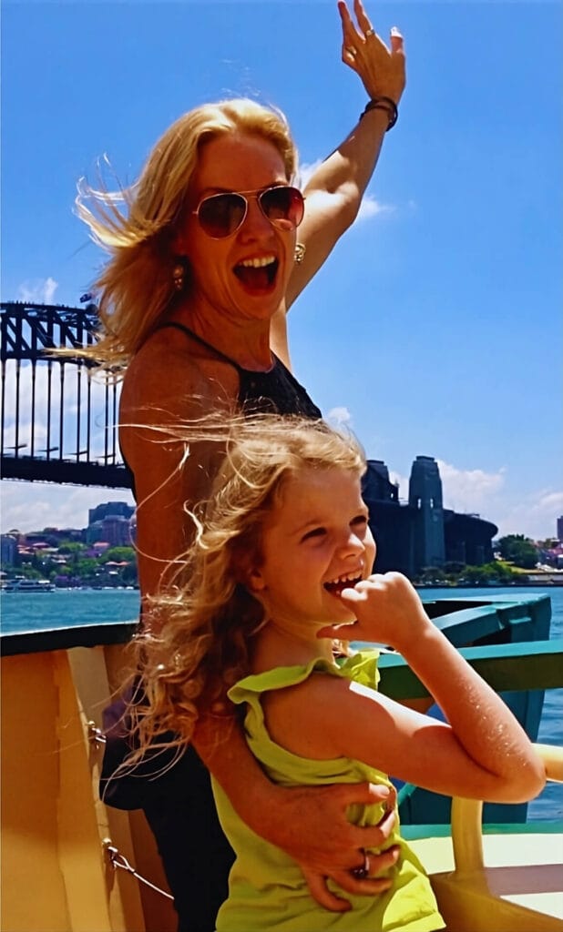 Tanya and Daughter Mila in Sydney